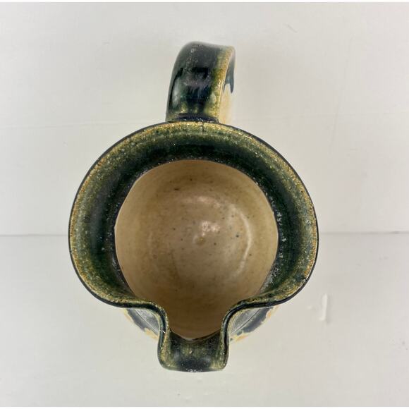 Hand Turned Ceramic Pouring Vessel Small Pitcher D. Burrow - Picture 6 of 6